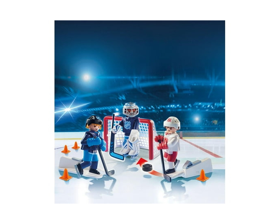 PLAYMOBIL NHL Shootout Carry Case 9177 Play Set - Standard