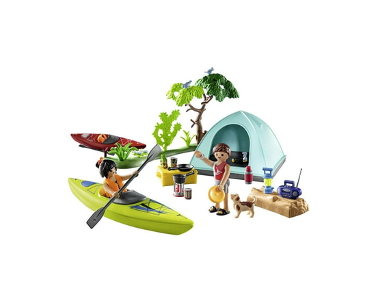 Playmobil Camping with Kayaks - As shown in the picture