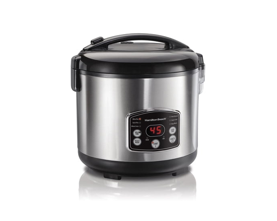 Cuiseur à riz et étuveur numérique en 1 Simplicity de Hamilton Beach de 14 tasses 37549MNC