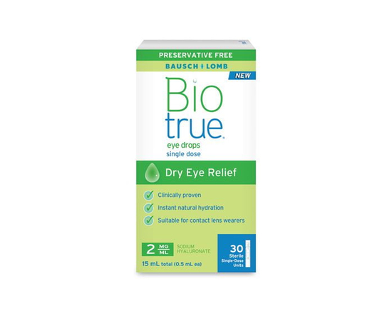 Bausch + Lomb Biotrue Eye Drops Single Dose