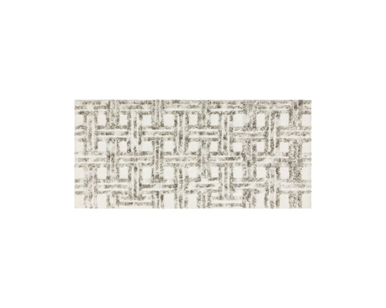 HOMETRENDS Emissary Bath Rug - Grey - 20"X32"