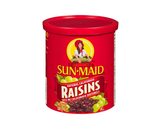Sunmaid Raisins Canister - 500 g