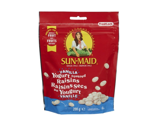 Sun-Maid Raisins Secs au Yougurt Vanille 200g - 200g