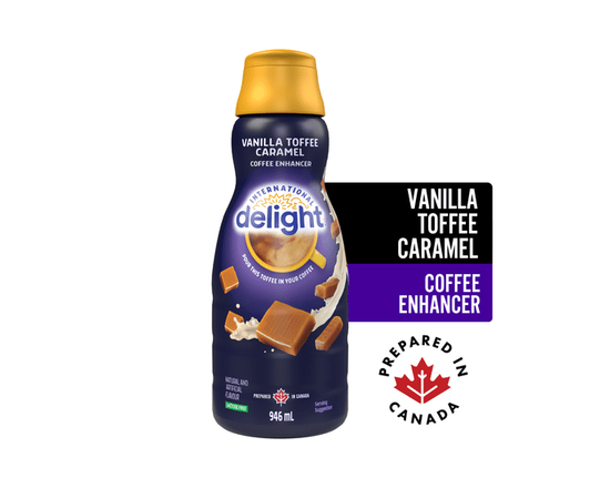 International Delight Vanilla Toffee Caramel Coffee Creamer - 946 ml