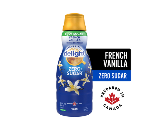 International Delight Reduced Sugar French Vanilla Coffee Creamer - 946 ml