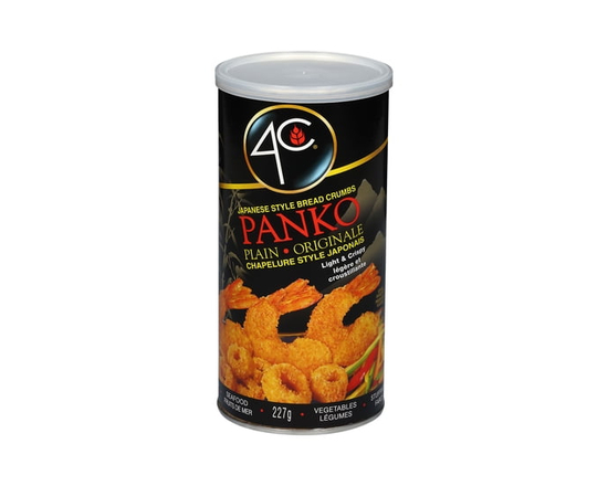 4C Panko Plain Japanese Style Bread Crumbs, 227g - 227g