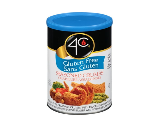 4C Gluten Free Seasoned Bread Crumbs, 340g - 12 oz