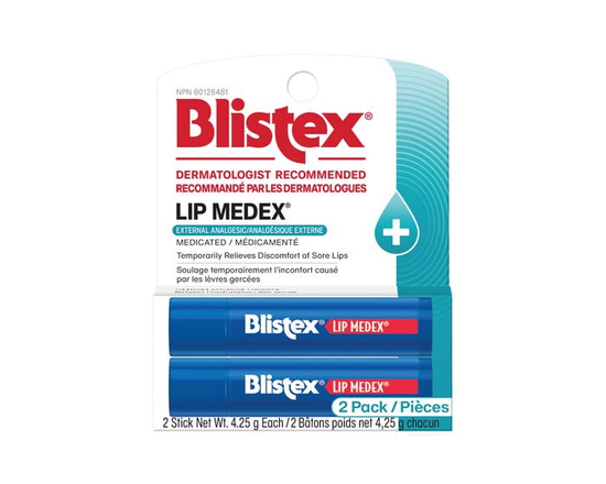 Bâtons de rouge à lèvres médicamentés Lip MedexMD de BlistexMD - 8
