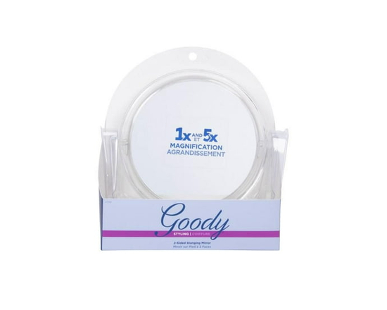 Goody Two Sided Fashion Mirror, 1X/5X - 5' X 5' Round