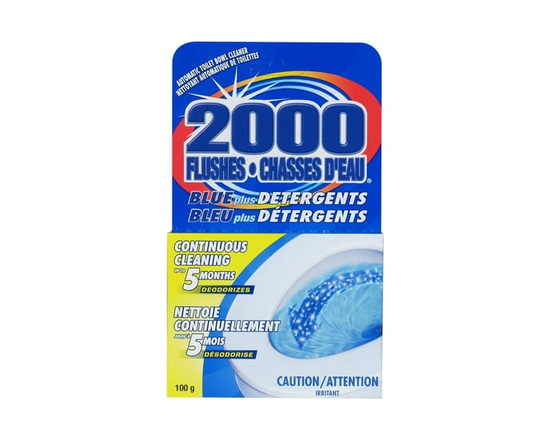 2000 Flushes Blue + Detergent - 200 g