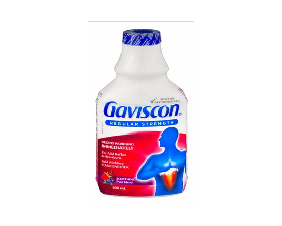 Gaviscon Ordinaire Mélange De Fruits Apaisant