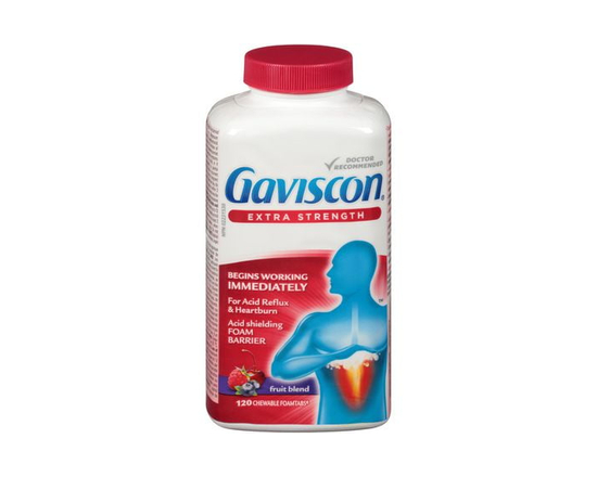 Gaviscon Extra-Fort Foamtabs À Croquer Mélange De Fruits