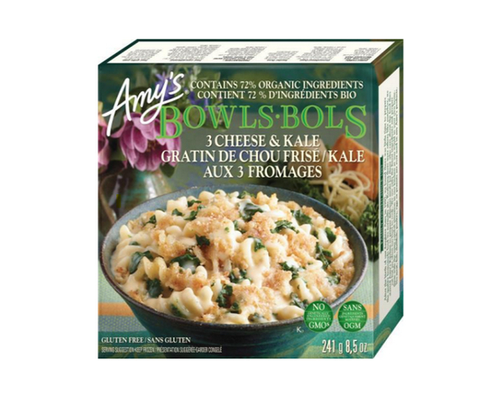 Amy's Gratin de Chou Frisé aux 3 Fromages - 241g