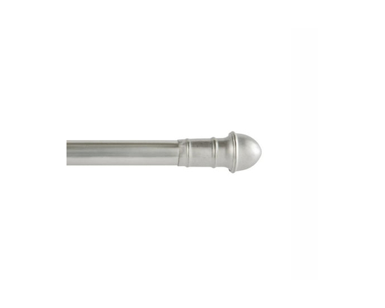 Mainstays Tringle à rideaux café, 48 à 84 po - finition nickel