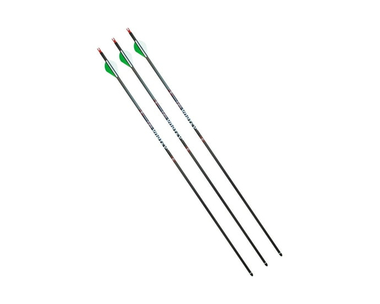 Barnett Vortex Carbon Youth Arrows w/ Inserts - 3 Pack
