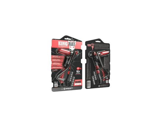 Barnett King Rat Black Widow Slingshot