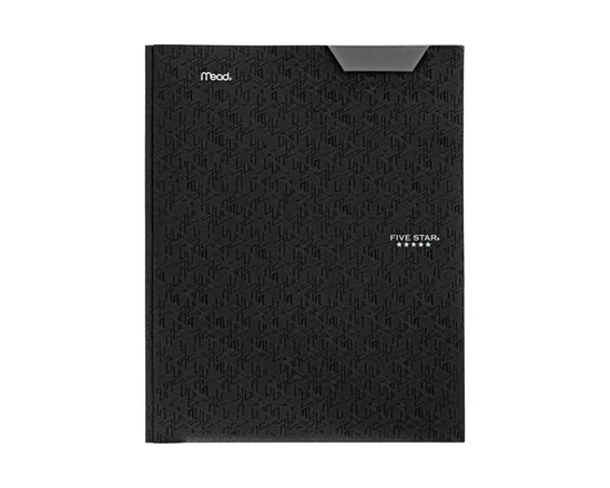 Five Star Advance Durable Poly Pocket & Prongs Stay-Put Folder