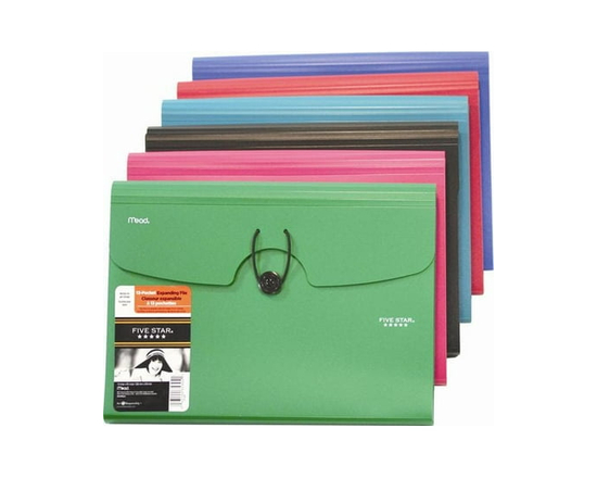 Five Star® Expanding File 13 Pocket
