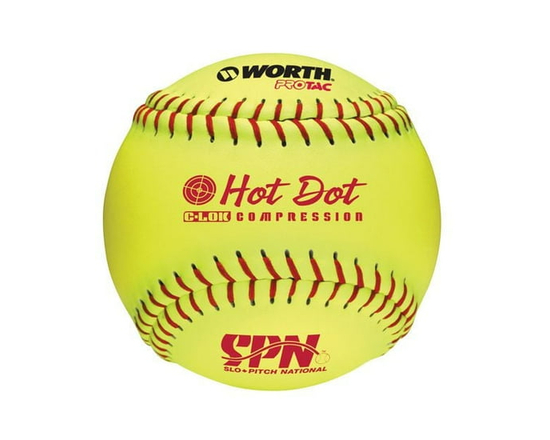 Balle jaune de balle molle de Rawlings Canada - 12 pouces