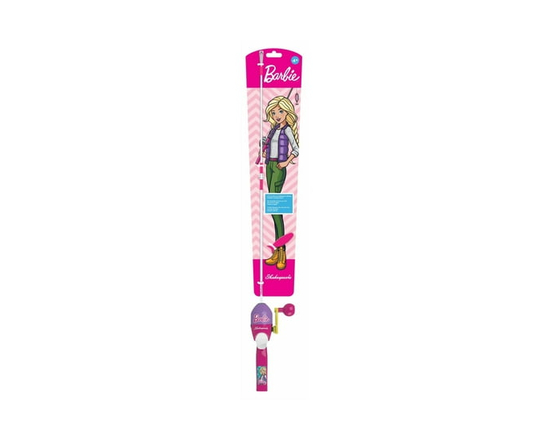 Shakespeare Barbie Spincast Rod and Reel Fishing Combo