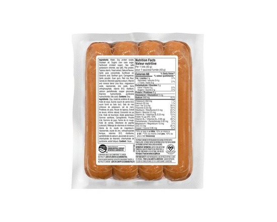 Lightlife Smart Dogs Plant-Based Vegan Hot Dogs