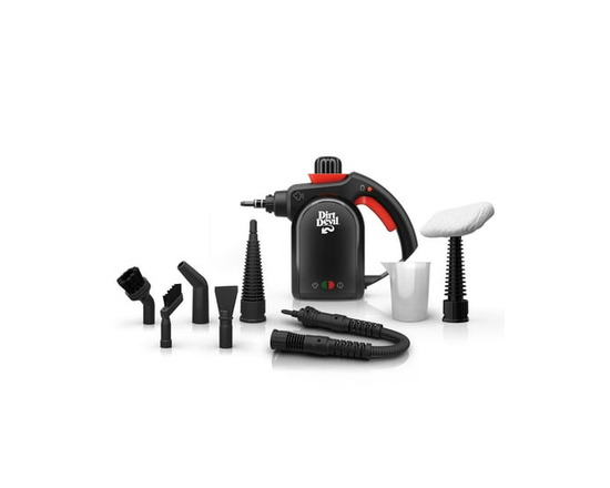 Dirt Devil Nettoyeur Vapeur Portatif 7-en-1, Avec Outils Spécialisés Pour Le Nettoyage Multi-Surfaces