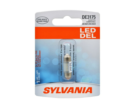 SYLVANIA DE3175 Syl LED White Mini Bulb, Pack of 1
