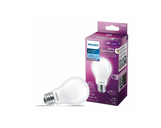 Ampoule DEL PHILIPS<br>A19 8,8 W lumière du jour (remplace 60 W)