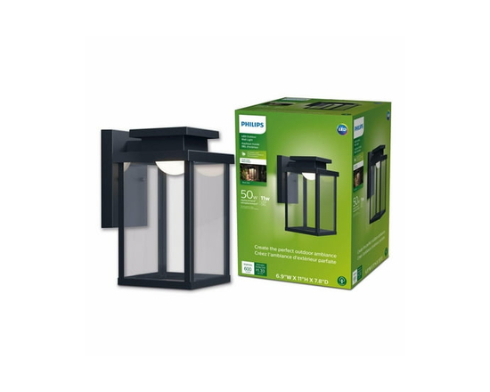 Philips 11" Intergrated LED 50W Outdoor Wall Light - 11 IN