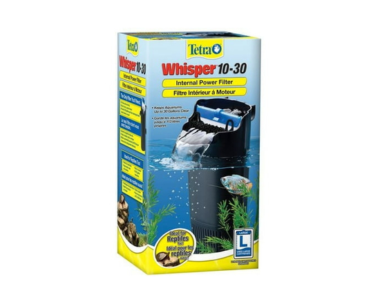 Filtre d'alimentation interne Tetra Whisper 10-30 pour aquariums