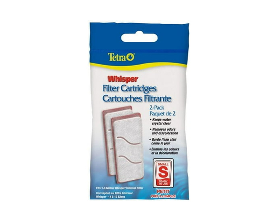 Tetra Whisper Cartouche Filtrante Petite Lot de 2 - S