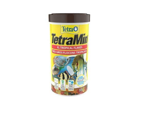 Flocons tropicaux TetraMin XL gros flocons, nourriture pour poissons