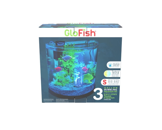 GloFish Half-Moon Bubbling Aquarium Kit