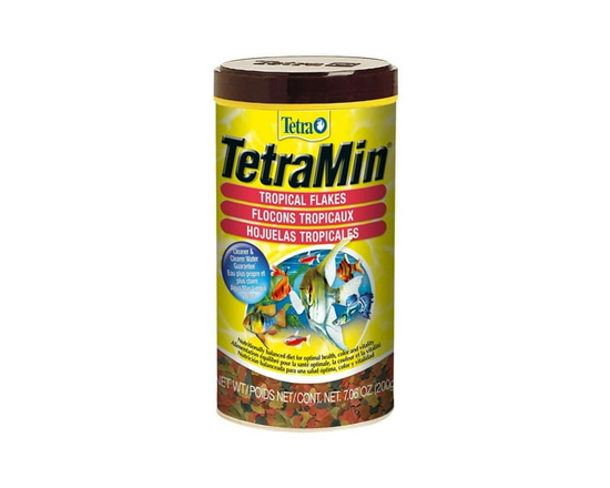Nourriture en flocons TetraMin pour poisson tropical