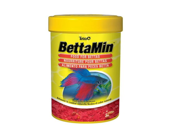 BettaMin Nourriture pour Betta Rehausse la couleur naturelle