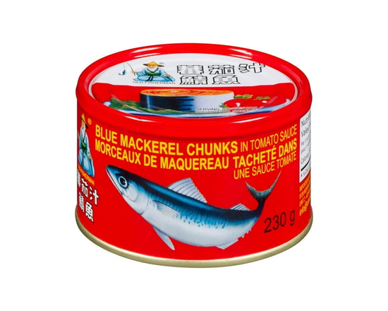 Old Fisherman Blue Mackerel Chunks In Tomato Sauce 230 g - 230 g