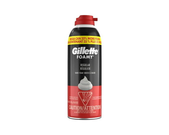Gillette Foamy Classic Shave Foam for Men Original Scent - 14.9 oz