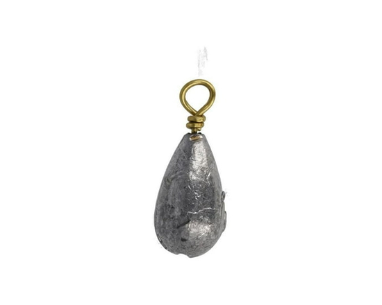 Eagle Claw Q02060-006 Bass Casting Sinker, 3/8oz, 4Pk