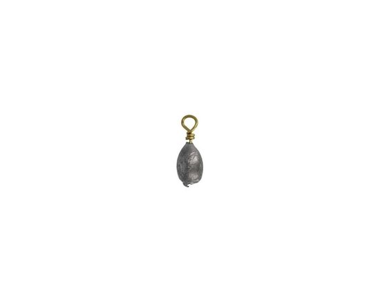 Eagle Claw Q02060-010 Bass Casting Sinker, 1/8oz, 8Pk