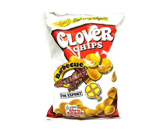 Leslie's CLOVER Chips Barbecue 145g per bag - 145g
