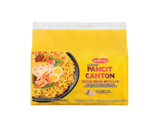 Lucky Me! Instant Pancit Canton Original Flavour Multipack - 6 x 60g