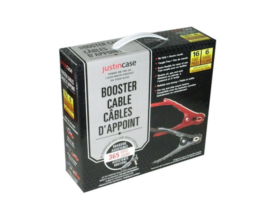 Justin Case 16 foot 6 Gauge Cables D'Appoint