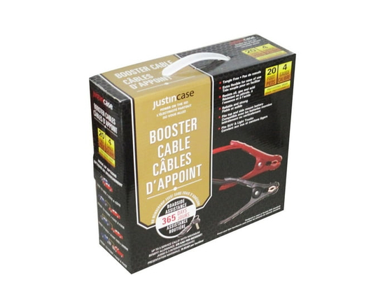 Justin Case 20 foot 4 Gauge Cables D'Appoint