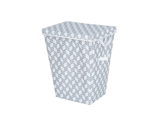 Mainstays Laundry Hamper with Lid, Removable Washable Liner Bag for Adult, Storage Basket for Bedroom, Dorm Room