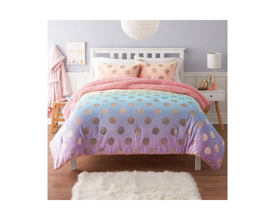 Ensemble d'édredon MSK Rain Dot pour lit double