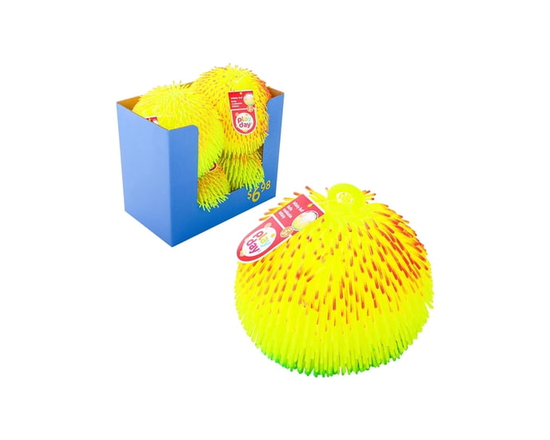 Play Day Light up Wibbly Ball Kids Sensory Fidget Toy, Soft Spiky Bouncy Ball for Ages 3+ - 8"