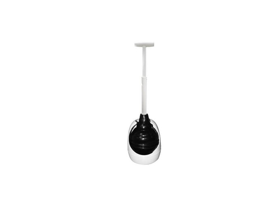 Korky BEEHIVE Max® Hideaway Toilet Plunger with Holder in White - Universal