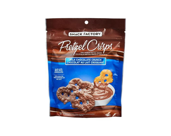 Snack Factory Milk Chocolate Crunch Pretzel Crisps