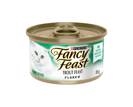 Fancy Feast Flaked Trout Feast, Wet Cat Food 85g - 85 g