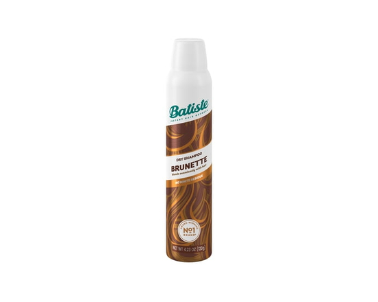 Batiste Brunette Dry Shampoo Spray, Brown & Auburn Hair, Refresh Hair and Absorb Oil Between Washes, 200 ml - 200mL